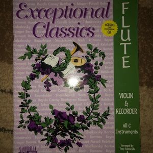 Flute - Exceptional Classics- Music Book